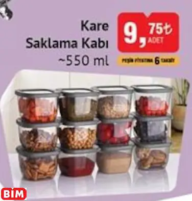 KARE SAKLAMA KABI